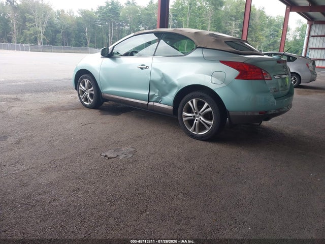 2011 Nissan Murano Crosscabriolet მანქანა იყიდება აუქციონზე, vin: JN8AZ1FY0BW003501, აუქციონის ნომერი: 45713211