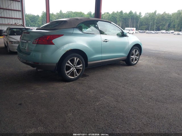 2011 Nissan Murano Crosscabriolet მანქანა იყიდება აუქციონზე, vin: JN8AZ1FY0BW003501, აუქციონის ნომერი: 45713211