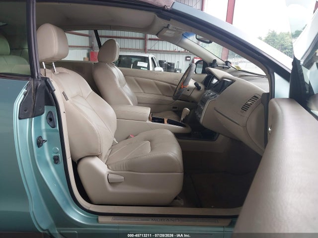 2011 Nissan Murano Crosscabriolet მანქანა იყიდება აუქციონზე, vin: JN8AZ1FY0BW003501, აუქციონის ნომერი: 45713211