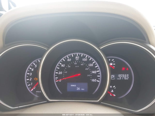 2011 Nissan Murano Crosscabriolet მანქანა იყიდება აუქციონზე, vin: JN8AZ1FY0BW003501, აუქციონის ნომერი: 45713211