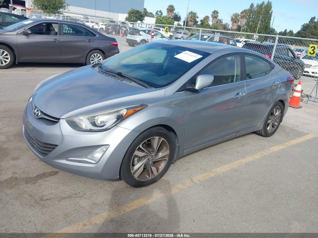 Hyundai Elantra Limited 2015 5NPDH4AE7FH599180 Image 2