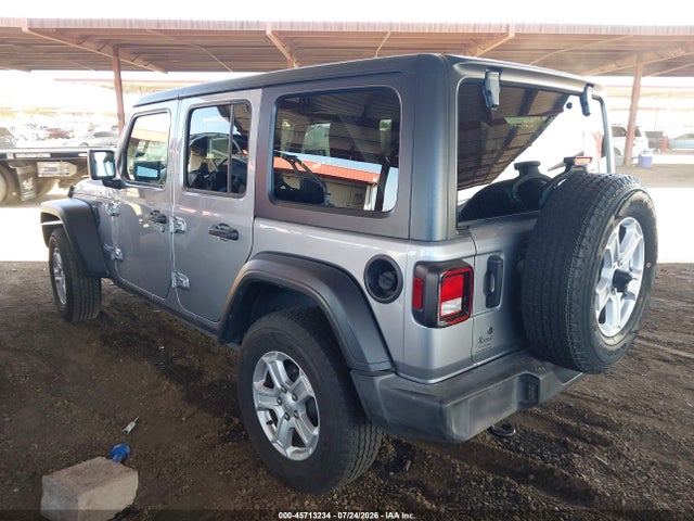 1C4HJXDNXKW617999 Jeep Wrangler Unlimited Sport S 4x4