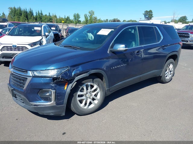 2022 Chevrolet Traverse Awd 1fl მანქანა იყიდება აუქციონზე, vin: 1GNEVLKW6NJ125684, აუქციონის ნომერი: 45713244