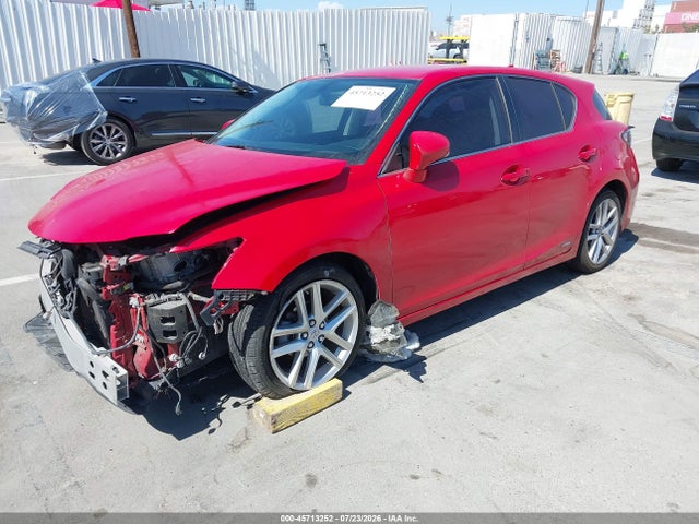 Продажа на аукционе авто 2016 Lexus Ct 200h, vin: JTHKD5BH2G2265674, номер лота: 45713252