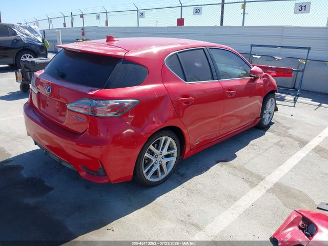 Продажа на аукционе авто 2016 Lexus Ct 200h, vin: JTHKD5BH2G2265674, номер лота: 45713252