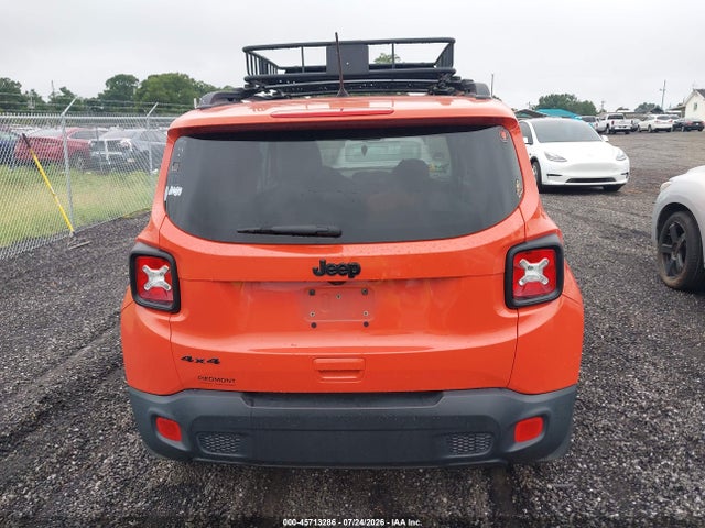 Aukcja sprzedaży 2018 Jeep Renegade Upland Edition 4x4, vin: ZACCJBAB7JPH99146, numer aukcji: 45713286