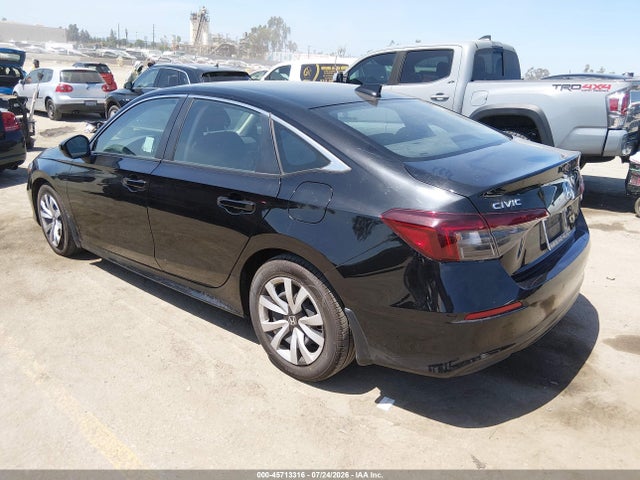 Honda Civic Lx 2025 2HGFE2F2XSH522828 Image 3