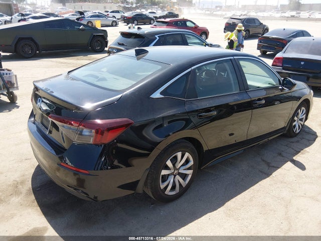 Honda Civic Lx 2025 2HGFE2F2XSH522828 Image 4
