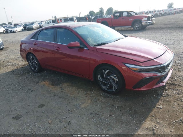45713338 :رقم المزاد ، KMHLS4DG8SU018680 vin ، 2025 Hyundai Elantra Sel Convenience مزاد بيع