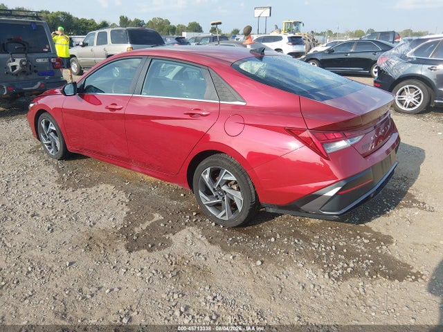 Aukcja sprzedaży 2025 Hyundai Elantra Sel Convenience, vin: KMHLS4DG8SU018680, numer aukcji: 45713338