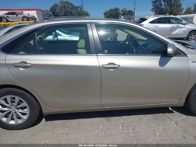 4T1BD1FK7FU157887 Toyota Camry Hybrid Le