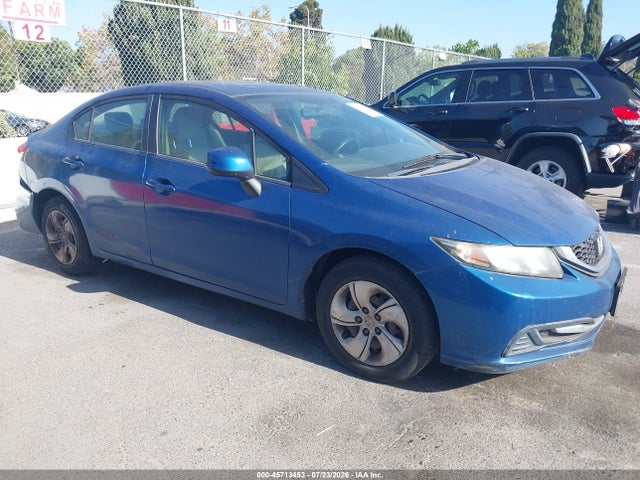 Продажа на аукционе авто 2013 Honda Civic Lx, vin: 19XFB2F51DE257703, номер лота: 45713453