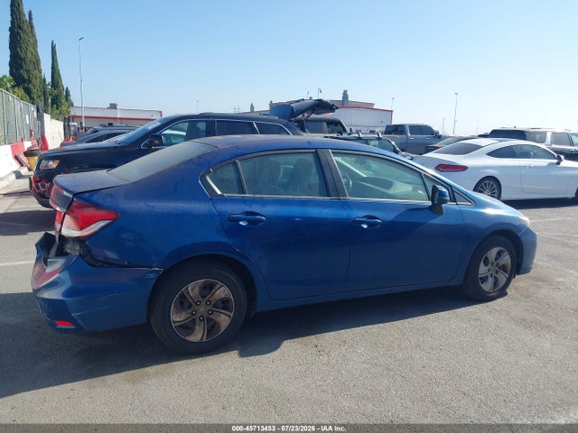 Продажа на аукционе авто 2013 Honda Civic Lx, vin: 19XFB2F51DE257703, номер лота: 45713453