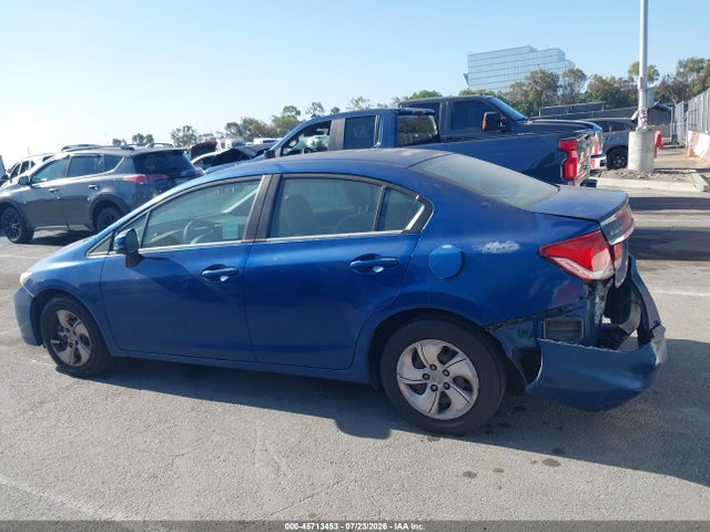 Продажа на аукционе авто 2013 Honda Civic Lx, vin: 19XFB2F51DE257703, номер лота: 45713453