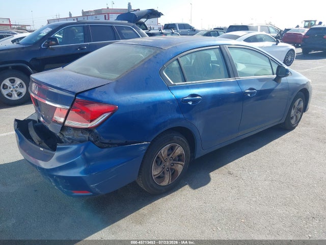 Продажа на аукционе авто 2013 Honda Civic Lx, vin: 19XFB2F51DE257703, номер лота: 45713453