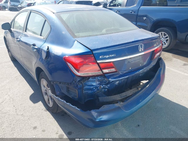 Продажа на аукционе авто 2013 Honda Civic Lx, vin: 19XFB2F51DE257703, номер лота: 45713453
