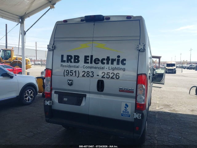 3C6LRVBG6NE102161 RAM Promaster 1500 High Roof 136 Wb