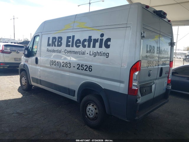 3C6LRVBG6NE102161 RAM Promaster 1500 High Roof 136 Wb