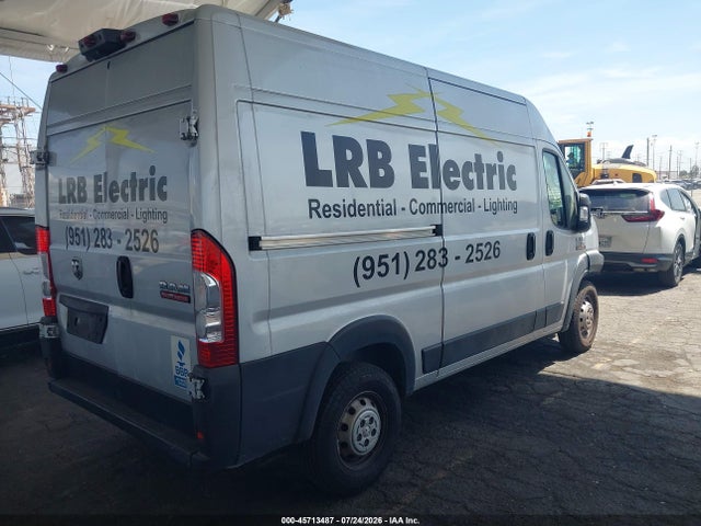 3C6LRVBG6NE102161 RAM Promaster 1500 High Roof 136 Wb