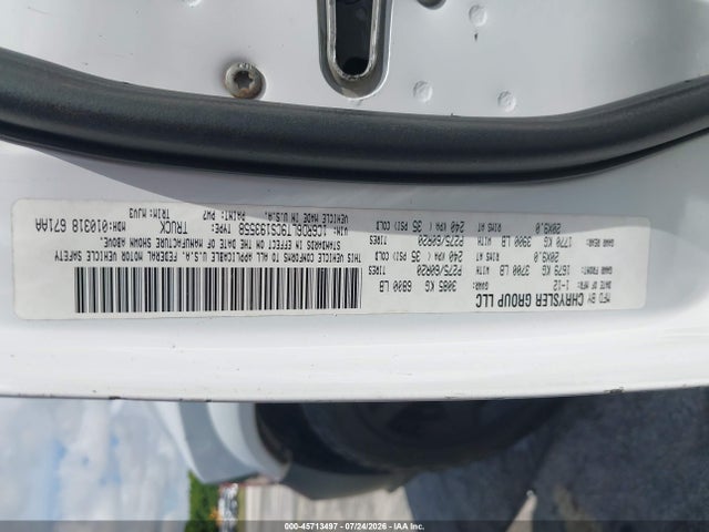 45713497 :رقم المزاد ، 1C6RD6LT9CS193558 vin ، 2012 Ram 1500 Slt مزاد بيع