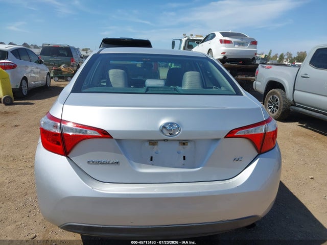 Toyota COROLLA LE 2015 5YFBURHE4FP275497 Image 16