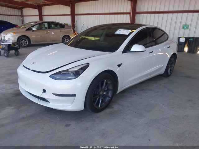 Продажа на аукционе авто 2021 Tesla Model 3 Standard Range Plus Rear-wheel Drive, vin: 5YJ3E1EA0MF923222, номер лота: 45713511