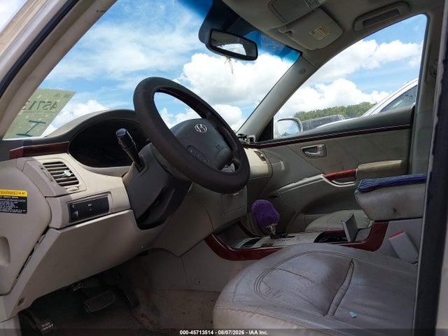 Продажа на аукционе авто 2007 Hyundai Azera Limited/se, vin: KMHFC46F77A215279, номер лота: 45713514