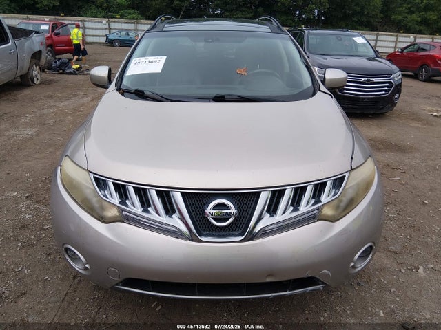 Продаж на аукціоні авто 2009 Nissan Murano Le, vin: JN8AZ18WX9W158529, номер лоту: 45713692