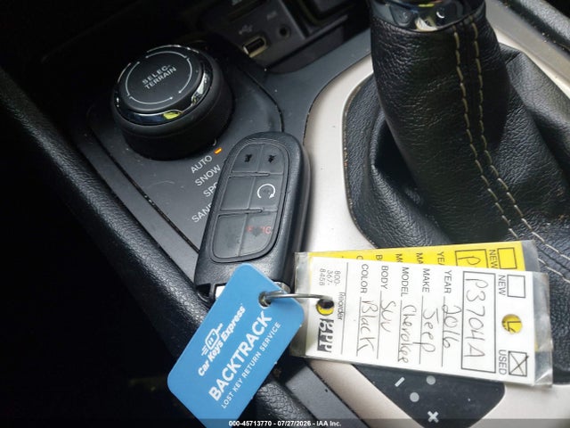 Продажа на аукционе авто 2016 Jeep Cherokee Limited, vin: 1C4PJMDS1GW155534, номер лота: 45713770