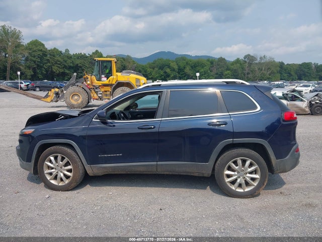 Продажа на аукционе авто 2016 Jeep Cherokee Limited, vin: 1C4PJMDS1GW155534, номер лота: 45713770