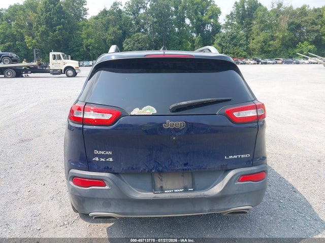 Продажа на аукционе авто 2016 Jeep Cherokee Limited, vin: 1C4PJMDS1GW155534, номер лота: 45713770