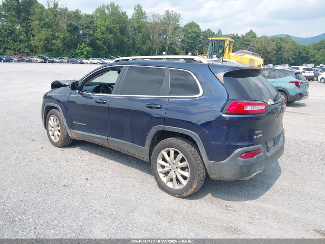 Продажа на аукционе авто 2016 Jeep Cherokee Limited, vin: 1C4PJMDS1GW155534, номер лота: 45713770