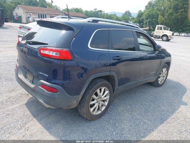 Продажа на аукционе авто 2016 Jeep Cherokee Limited, vin: 1C4PJMDS1GW155534, номер лота: 45713770