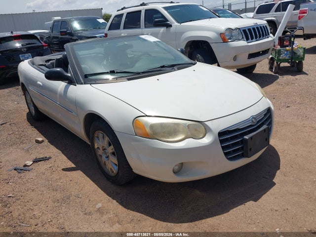 45713821 :رقم المزاد ، 1C3EL65R04N127304 vin ، 2004 Chrysler Sebring Limited مزاد بيع