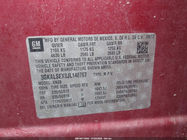 GMC Terrain Denali 2018 3GKALSEX0JL148767 Image 9