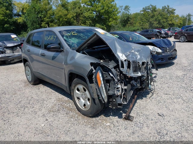 2014 Jeep Cherokee Sport მანქანა იყიდება აუქციონზე, vin: 1C4PJMAB3EW278592, აუქციონის ნომერი: 45713867