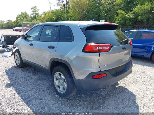 Продажа на аукционе авто 2014 Jeep Cherokee Sport, vin: 1C4PJMAB3EW278592, номер лота: 45713867