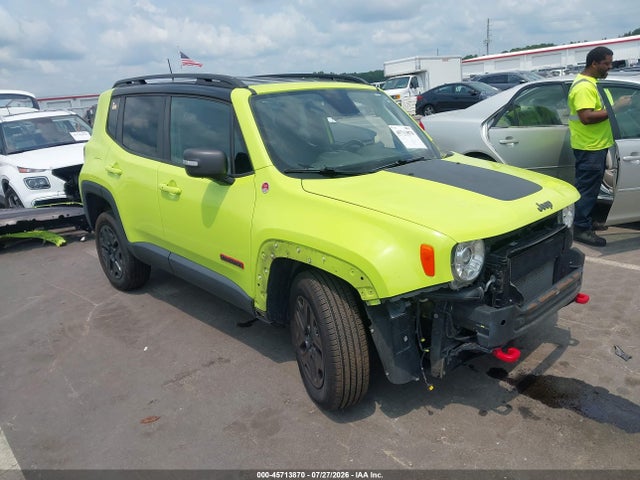 Auction sale of the 2018 Jeep Renegade Trailhawk 4x4, vin: ZACCJBCB2JPJ02430, lot number: 45713870