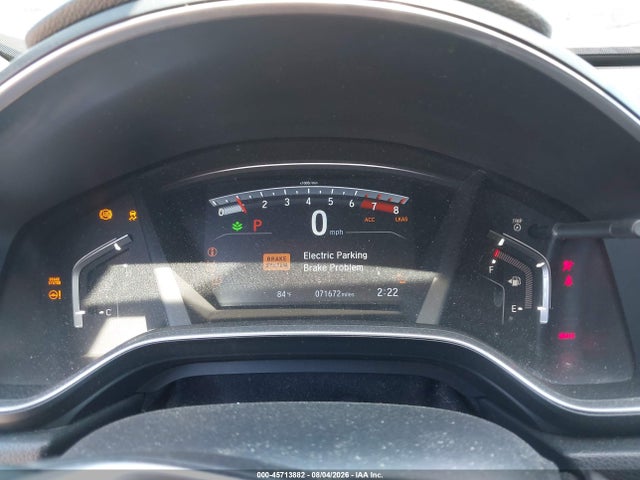 45713882 :رقم المزاد ، 2HKRW2H94KH640626 vin ، 2019 Honda Cr-v Touring مزاد بيع