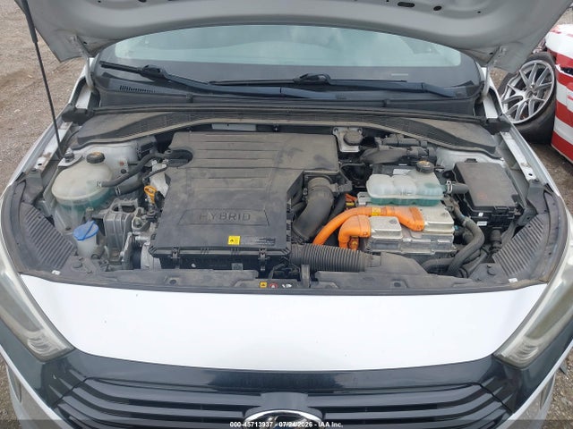 2018 Hyundai Ioniq Hybrid Blue მანქანა იყიდება აუქციონზე, vin: KMHC65LC6JU076102, აუქციონის ნომერი: 45713937