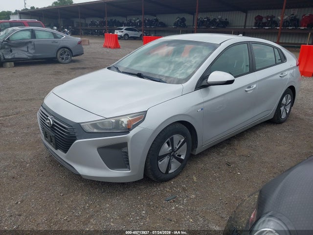 2018 Hyundai Ioniq Hybrid Blue მანქანა იყიდება აუქციონზე, vin: KMHC65LC6JU076102, აუქციონის ნომერი: 45713937
