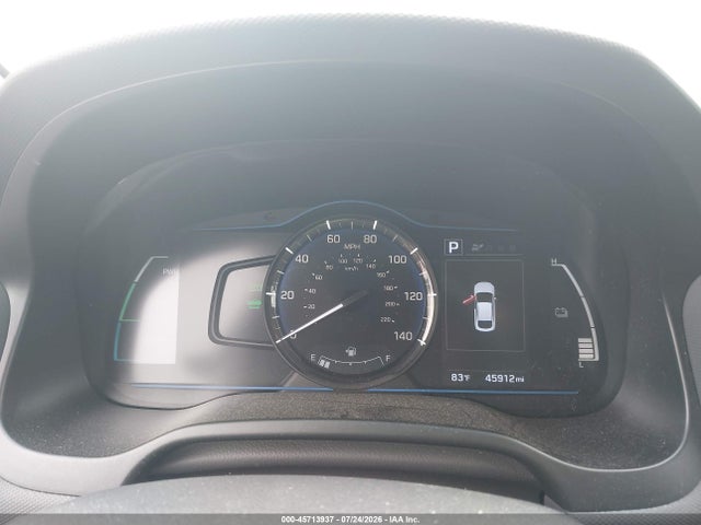 2018 Hyundai Ioniq Hybrid Blue მანქანა იყიდება აუქციონზე, vin: KMHC65LC6JU076102, აუქციონის ნომერი: 45713937