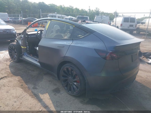 Auction sale of the 2023 Tesla Model Y Performance Dual Motor All-wheel Drive, vin: 7SAYGDEF0PF793091, lot number: 45713942
