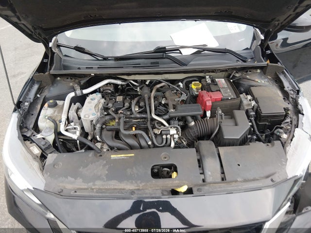 2022 Nissan Sentra S Xtronic Cvt მანქანა იყიდება აუქციონზე, vin: 3N1AB8BV4NY309301, აუქციონის ნომერი: 45713988