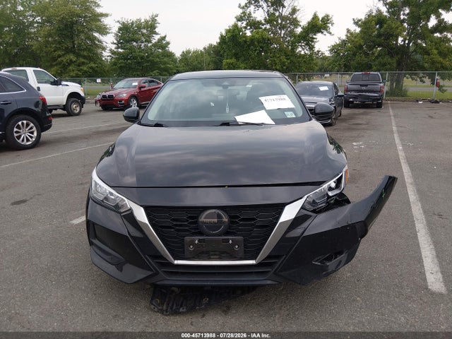 2022 Nissan Sentra S Xtronic Cvt მანქანა იყიდება აუქციონზე, vin: 3N1AB8BV4NY309301, აუქციონის ნომერი: 45713988