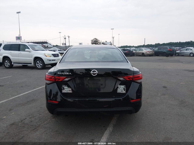 2022 Nissan Sentra S Xtronic Cvt მანქანა იყიდება აუქციონზე, vin: 3N1AB8BV4NY309301, აუქციონის ნომერი: 45713988