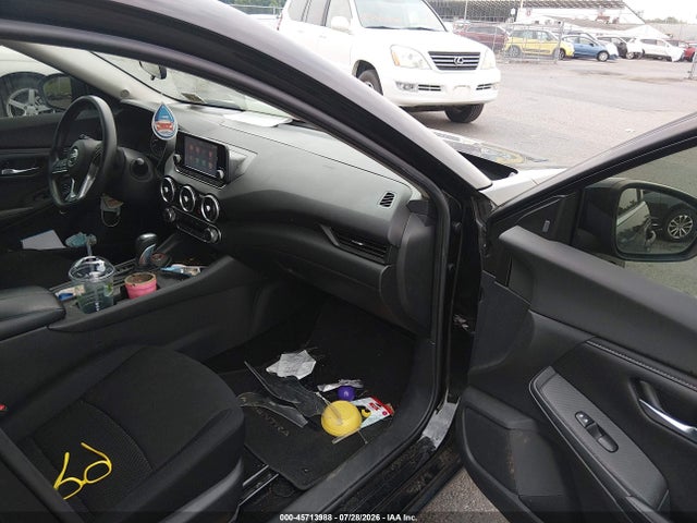 2022 Nissan Sentra S Xtronic Cvt მანქანა იყიდება აუქციონზე, vin: 3N1AB8BV4NY309301, აუქციონის ნომერი: 45713988