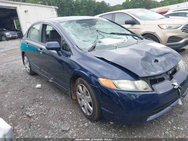 2007 Honda Civic Lx მანქანა იყიდება აუქციონზე, vin: 1HGFA15547L124493, აუქციონის ნომერი: 45713995