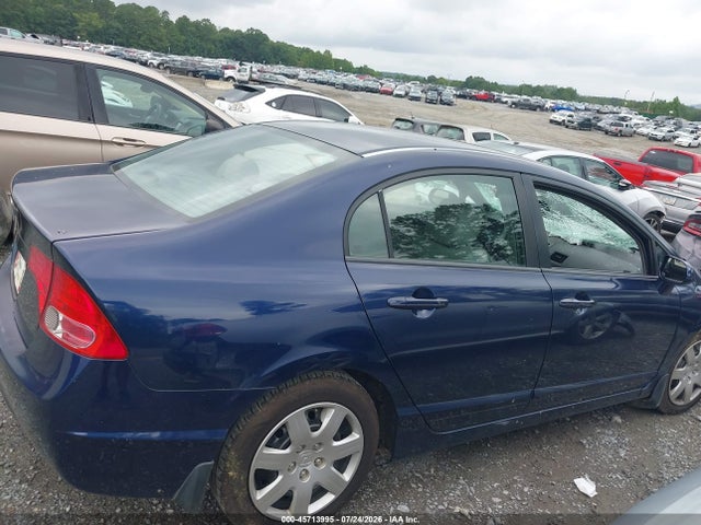 2007 Honda Civic Lx მანქანა იყიდება აუქციონზე, vin: 1HGFA15547L124493, აუქციონის ნომერი: 45713995