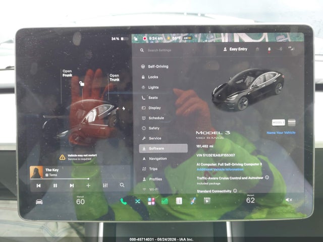 Tesla Model 3 Long Range/mid Range 2018 5YJ3E1EA8JF155307 Image 7